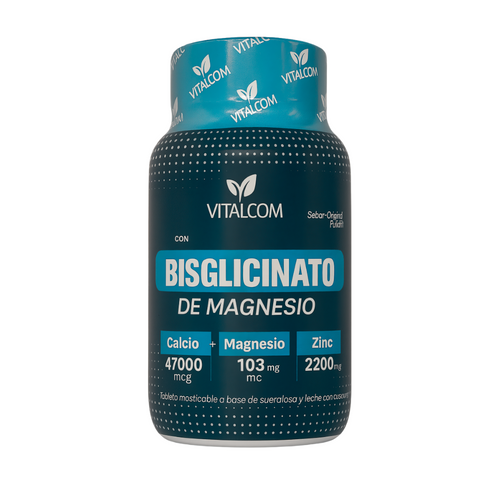 Bisglicinato de Magnesio Masticable + Vitaminas y Minerales – Bienestar Diario