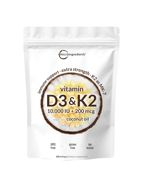 VITAMINA D3 10.000 IU + K2 MK7